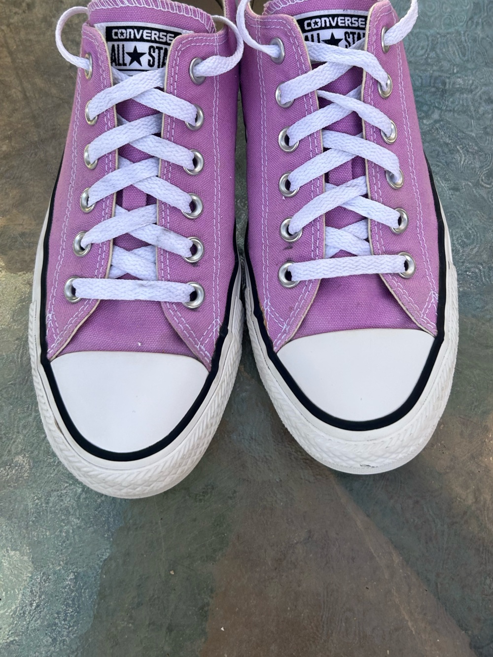 Converse Chuck Taylor All Star Fuchsia Glow Low Top Sneakers Women’s 8 - Picture 5 of 11